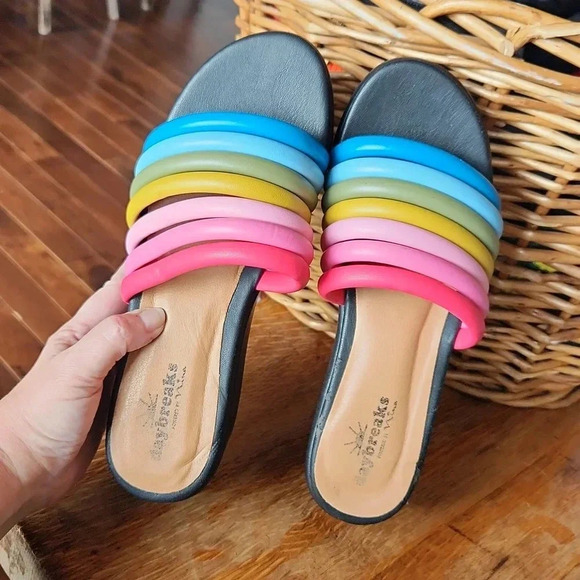 Rainbow Platform Slides sz 9 - Picture 6 of 10